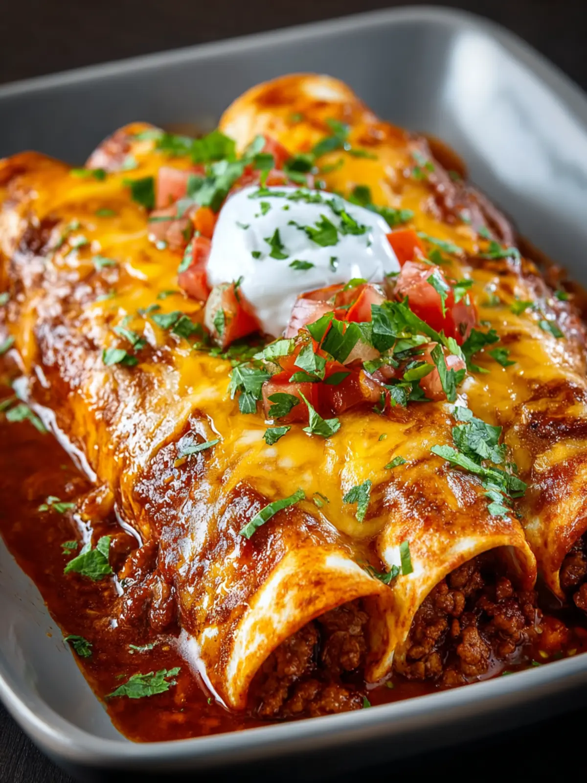 Ground Beef Enchiladas: Easy, Cheesy Comfort in Every Bite 6