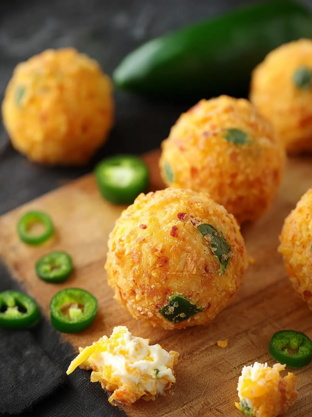Jalapeno Cheese Ball Bites: Irresistibly Spicy & Cheesy Delights 8