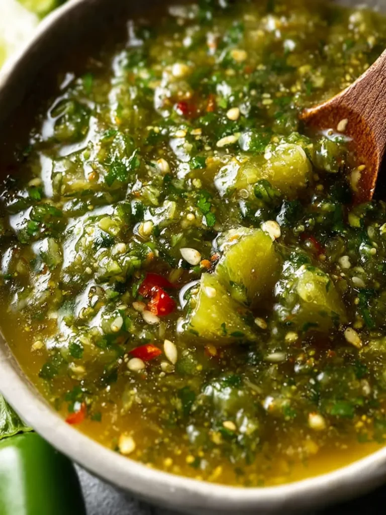 Homemade Salsa Verde Recipe First Image