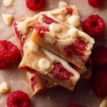 Raspberry White Chocolate Blondies First Image