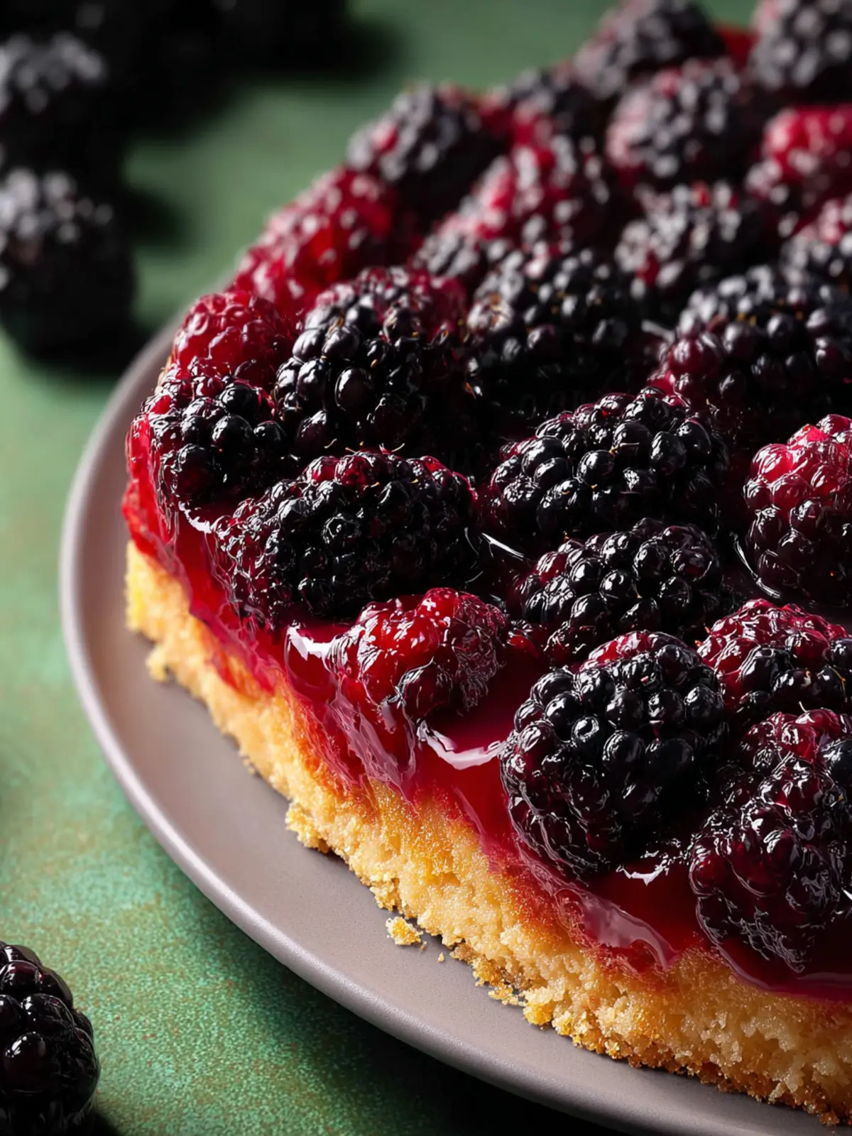 Blackberry Upside Down Cake: Indulgent Flavor in Every Bite 6