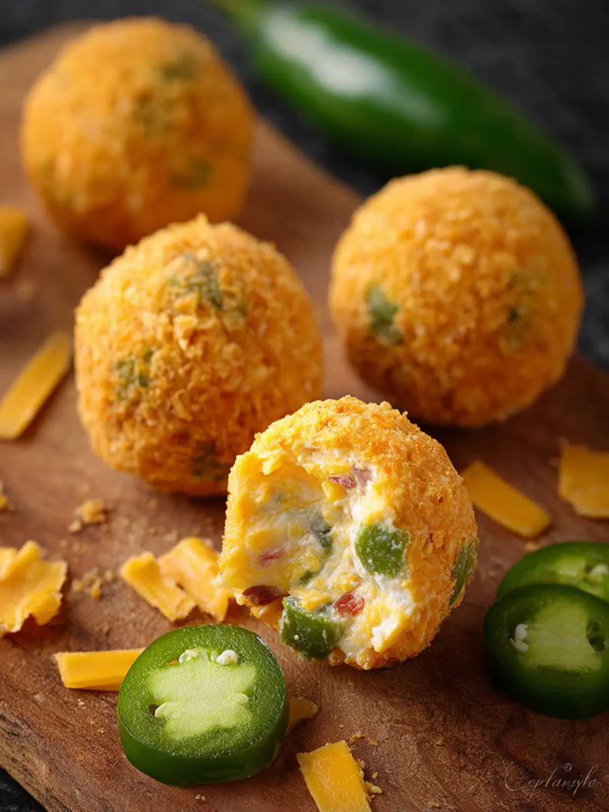 Jalapeno Cheese Ball Bites: Irresistibly Spicy & Cheesy Delights 7