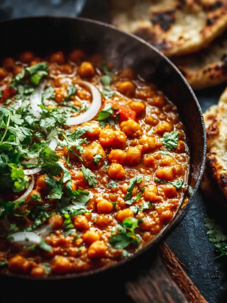 Easy Indian Chickpea Curry: Comforting, Quick, and Boldly Flavorful