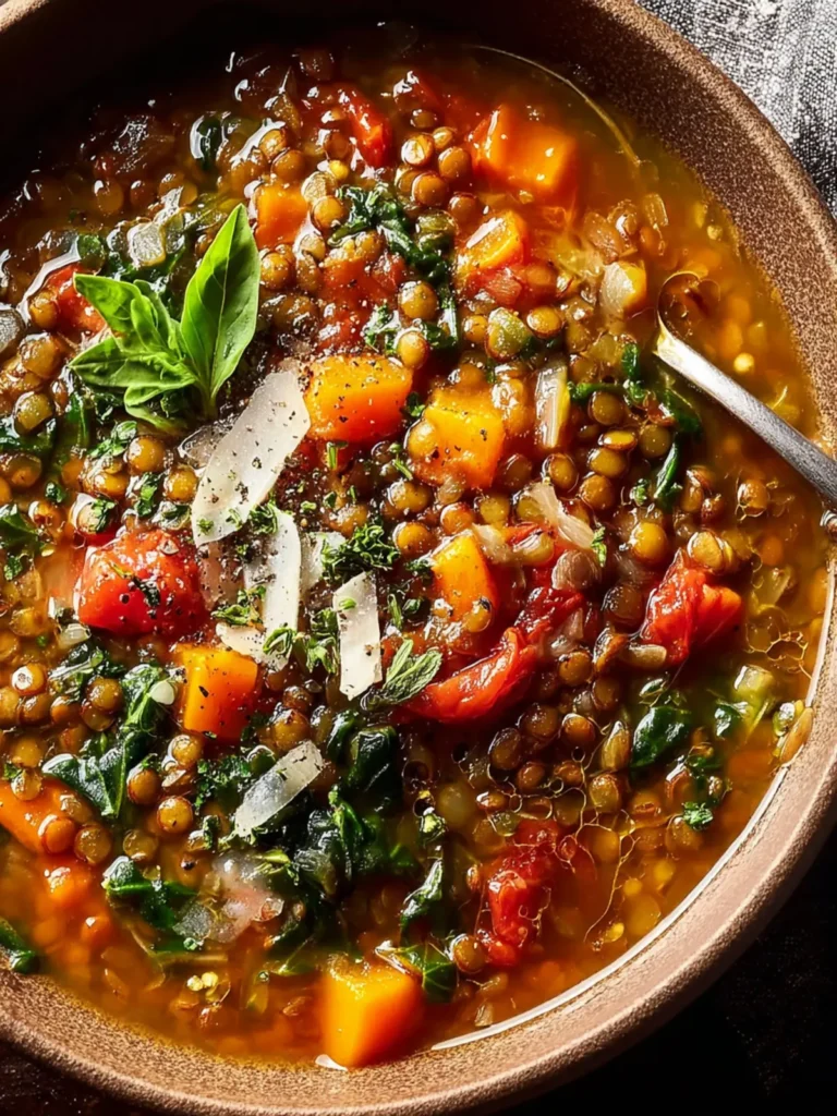 Mediterranean Lentil Soup First Image