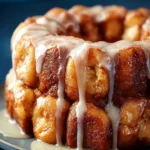 Easy Homemade Monkey Bread With Vanilla Glaze First Image