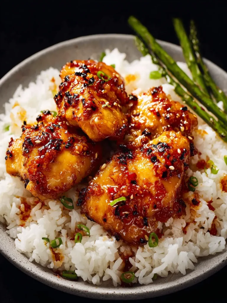 Honey Sriracha Chicken First Image