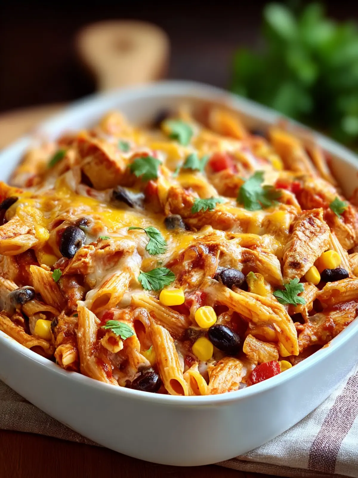 Chicken Burrito Pasta Bake: A Cheesy, Satisfying Twist! 7