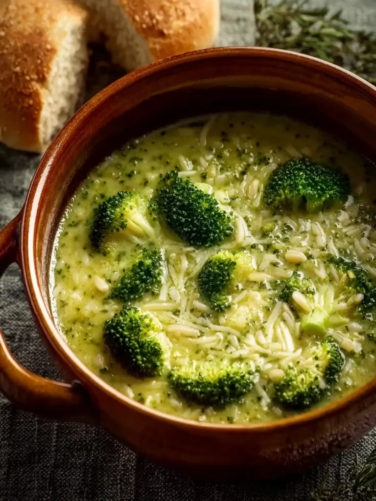 Homemade Italian Broccoli Soup: Rich, Creamy Comfort in a Bowl