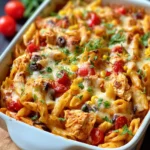Chicken Burrito Pasta Bake: A Cheesy, Satisfying Twist! 9 Chicken Burrito Pasta Bake First Image