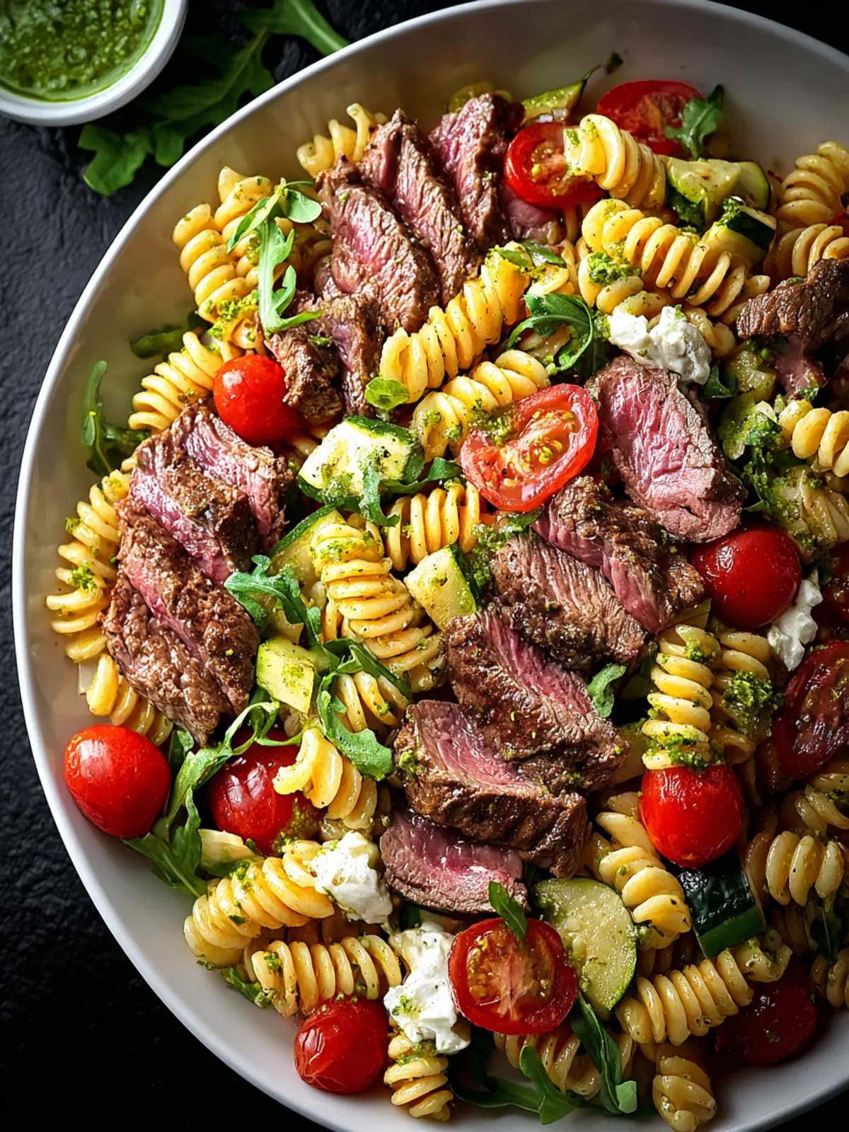 Steak Pasta Salad: Indulgent Flavor in Every Bite! 7