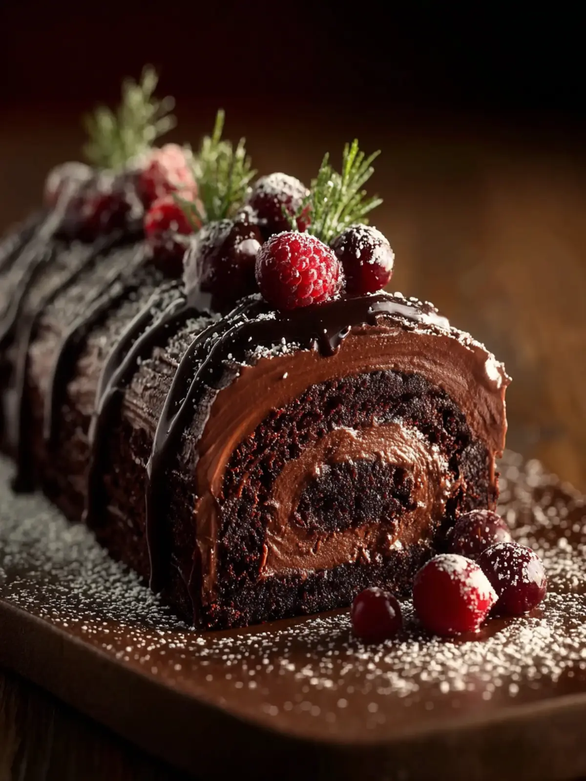 Chocolate Brownies Yule Log: Indulgent Holiday Treats You’ll Love 6