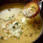 Easy Country French Style Garlic Soup: Comfort in Every Bite 9 Easy Country French Style Garlic Soup First Image