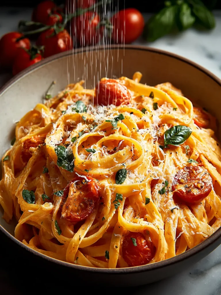 One Pot Creamy Tomato Pasta First Image