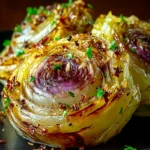 Oven Roasted Garlic Cabbage First Image
