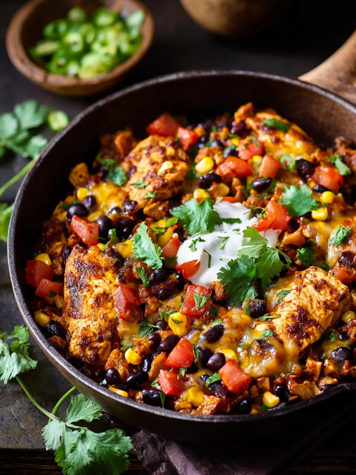Skillet Enchilada Chicken with Black Beans: Easy One-Pan Delight 8 toehvfzb2ipv3a4cizsr