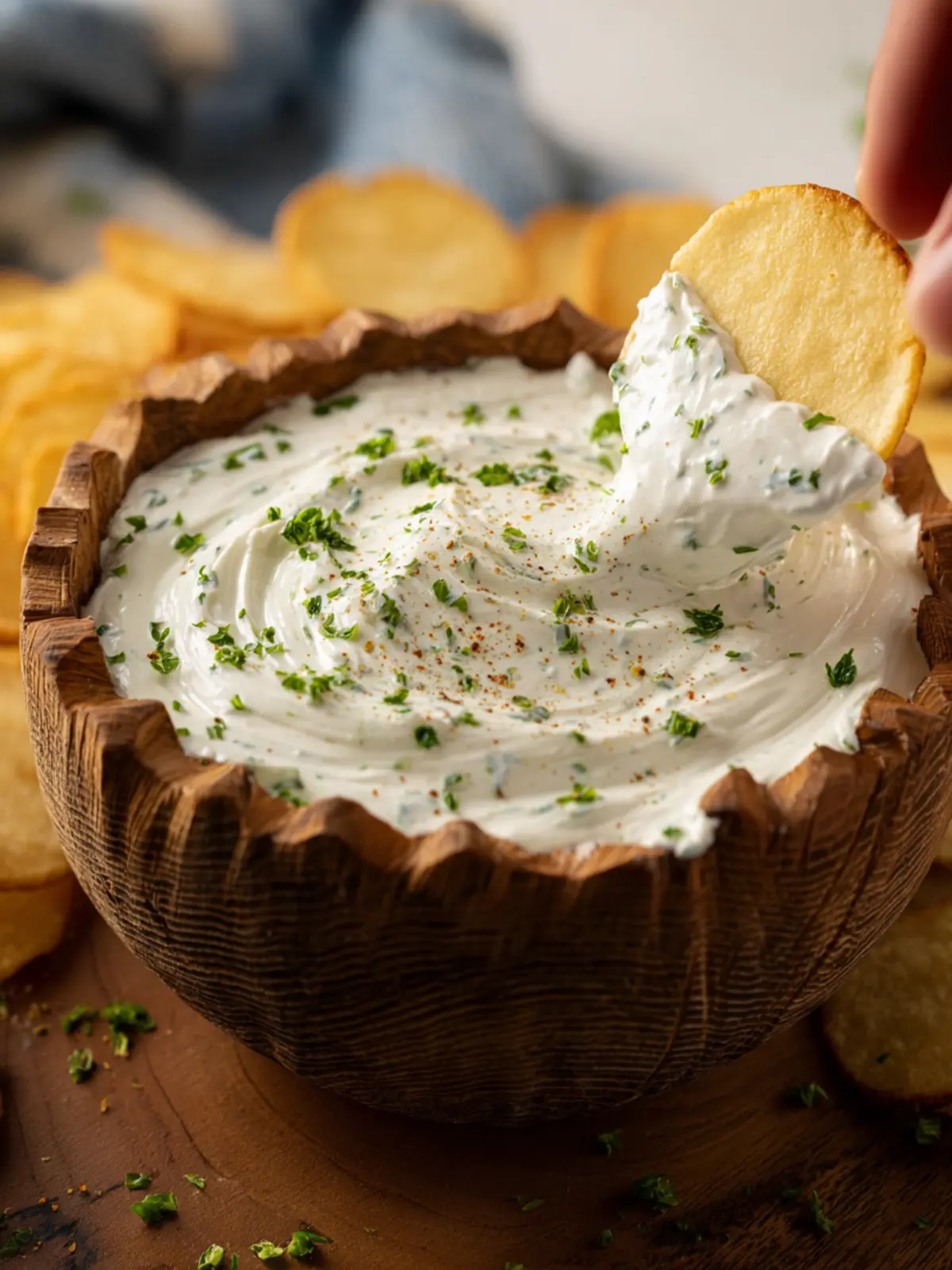 Creamy Garlic and Herb Dip: The Best Boost for Your Snacks 5 Creamy Garlic and Herb Dip First Image