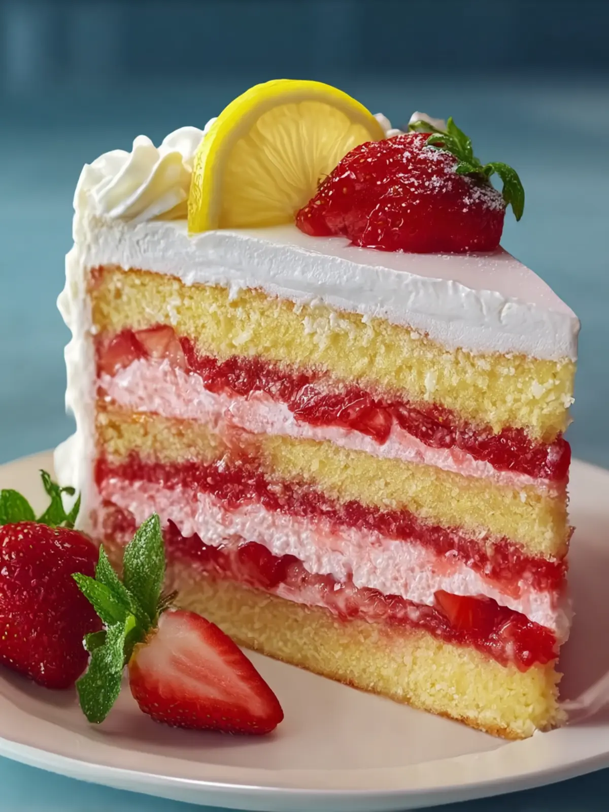 Strawberry Lemonade Cake Layers: The Best Summer Delight 7