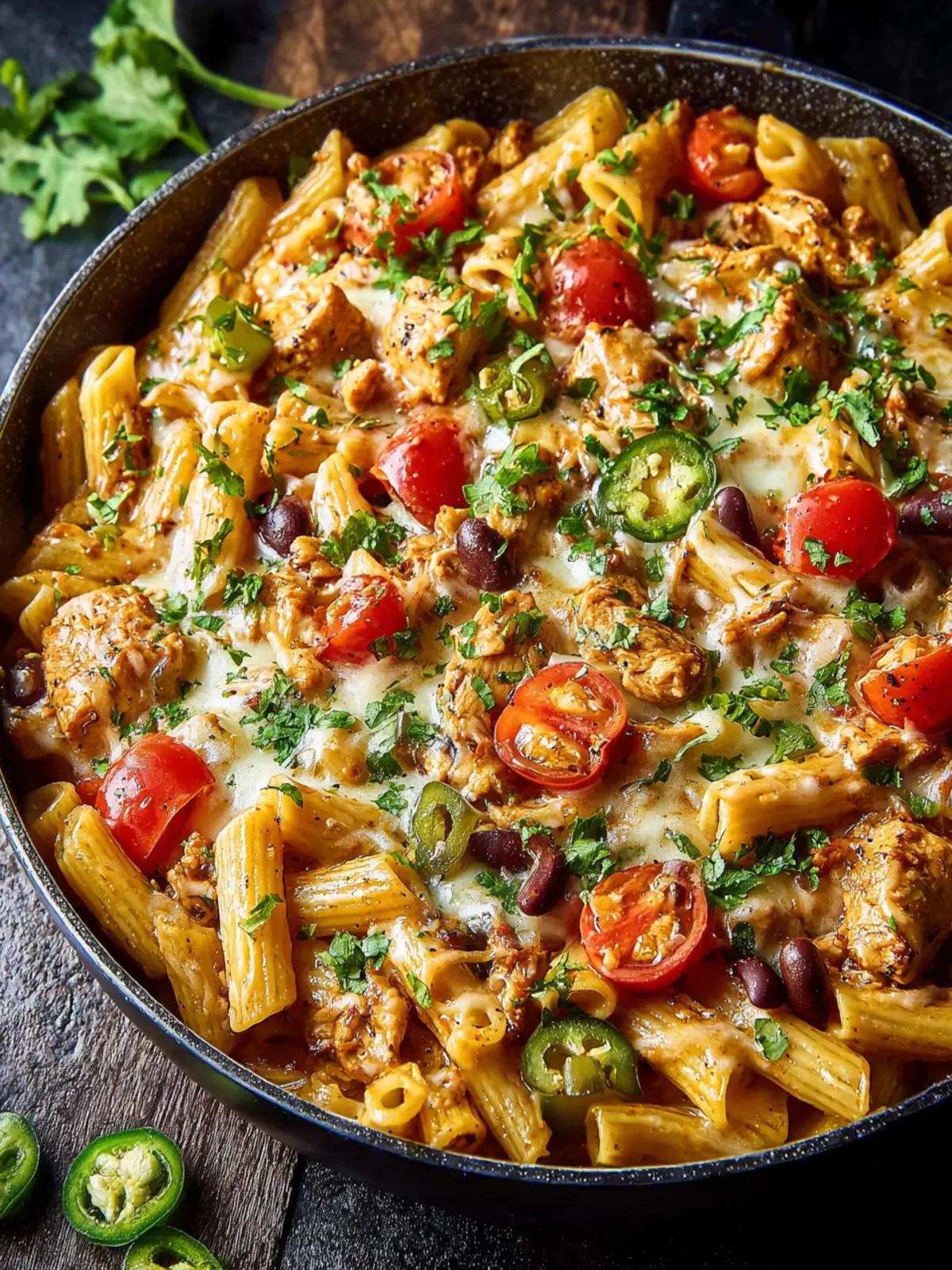 Chicken Enchilada Pasta Recipe in 30 Minutes First Image