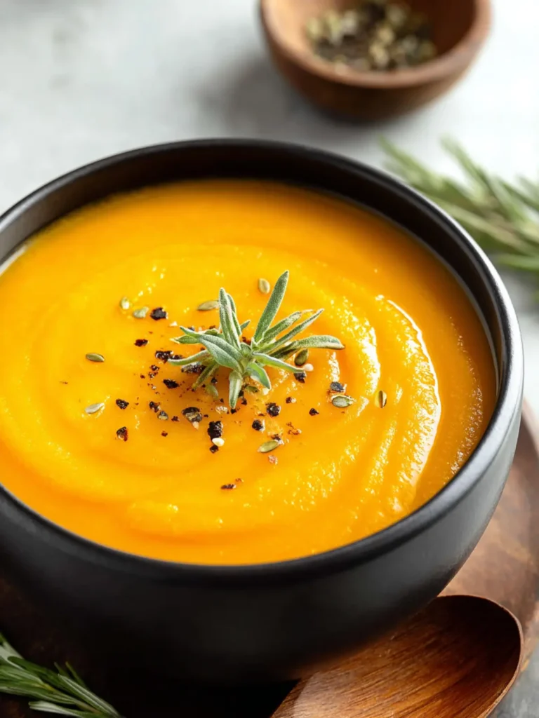 Butternut Squash and Apple Soup First Image