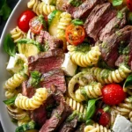 Steak Pasta Salad: Indulgent Flavor in Every Bite! 9 Steak Pasta Salad First Image