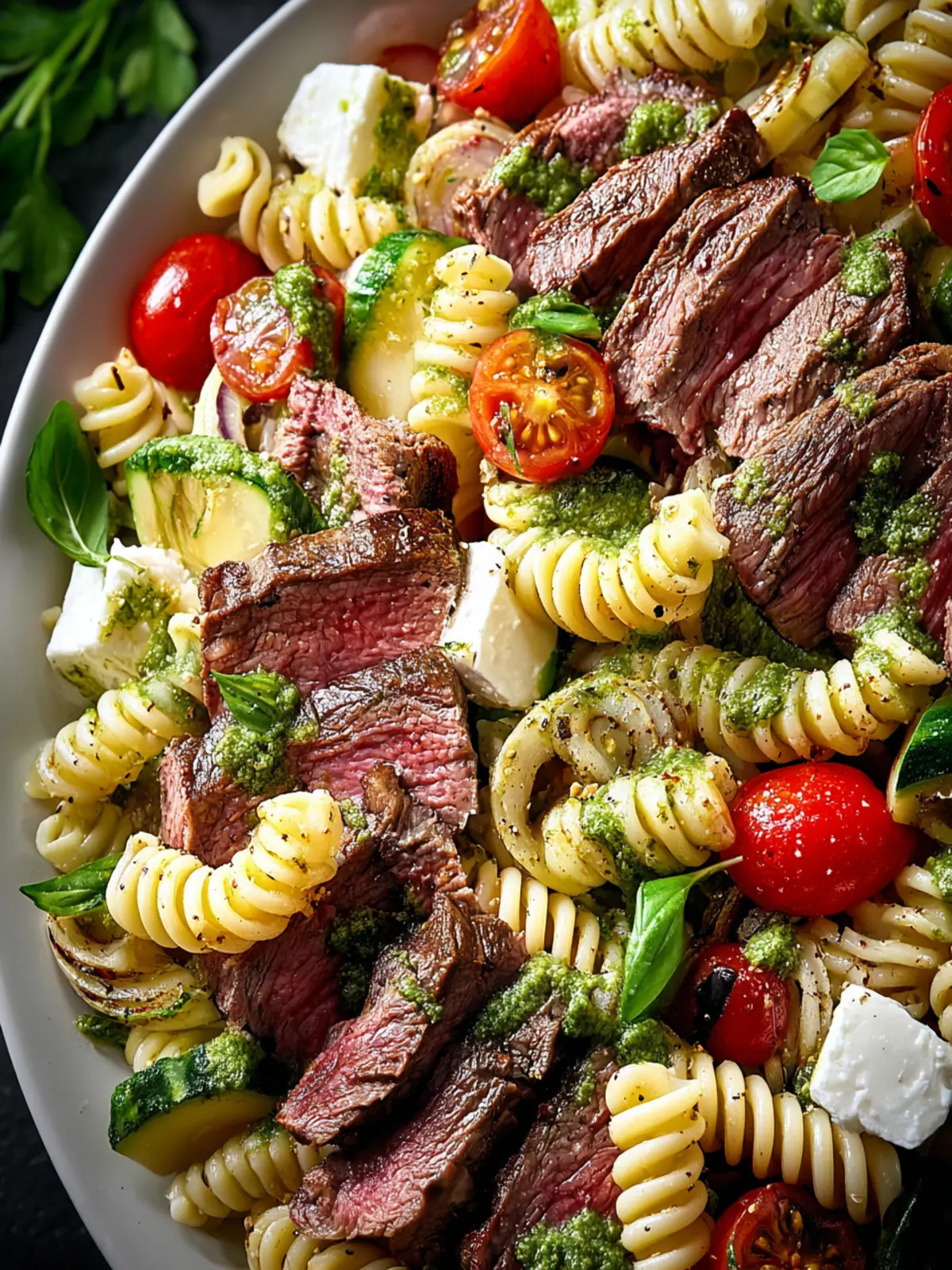 Steak Pasta Salad: Indulgent Flavor in Every Bite! 5 Steak Pasta Salad First Image