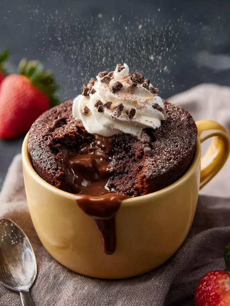 Chocolate Protein Mug Cake: Indulge in Guilt-Free Bliss
