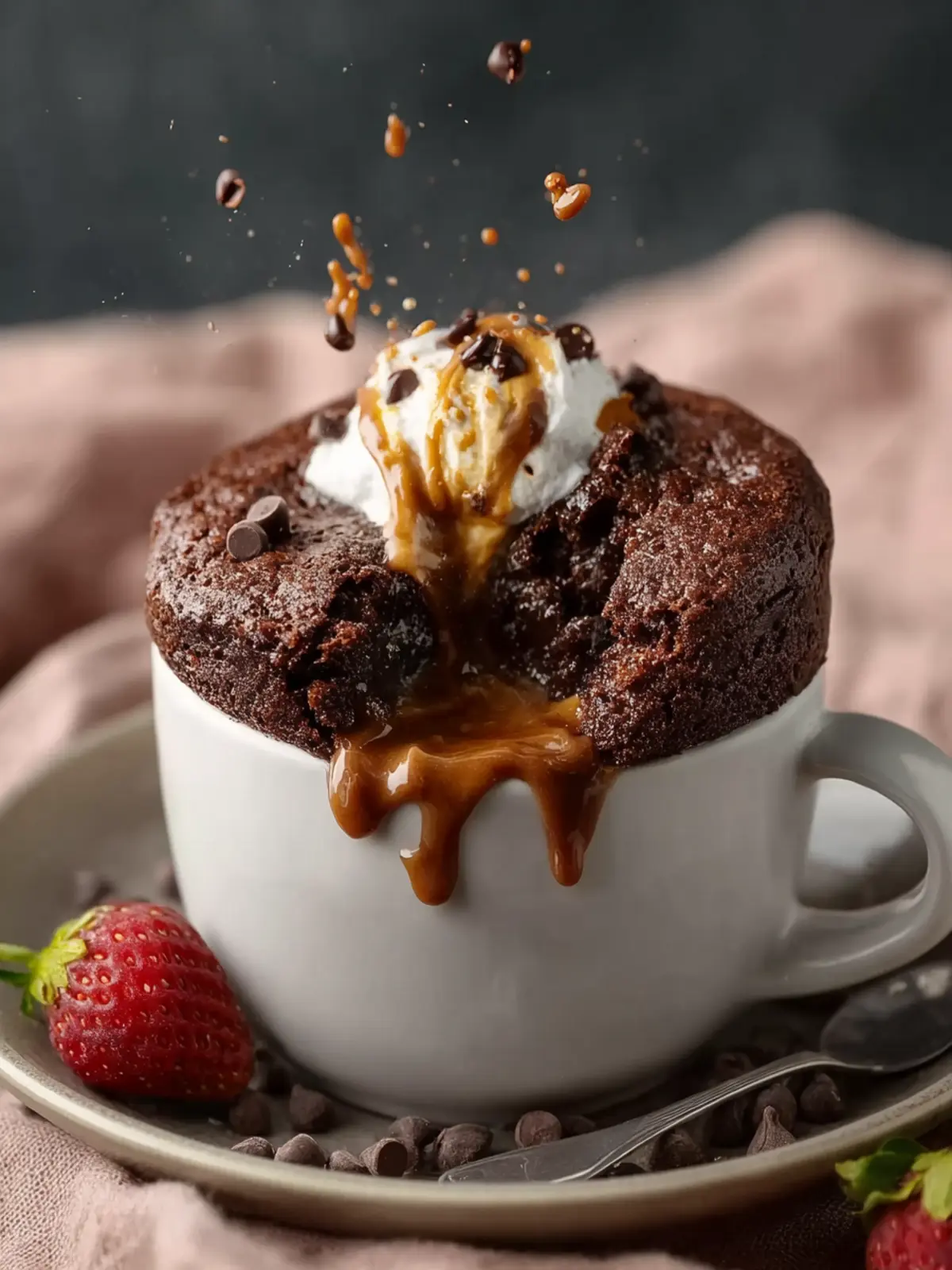 Chocolate Protein Mug Cake: Indulge in Guilt-Free Bliss 8 y7bdkjw6t7squywuji4g