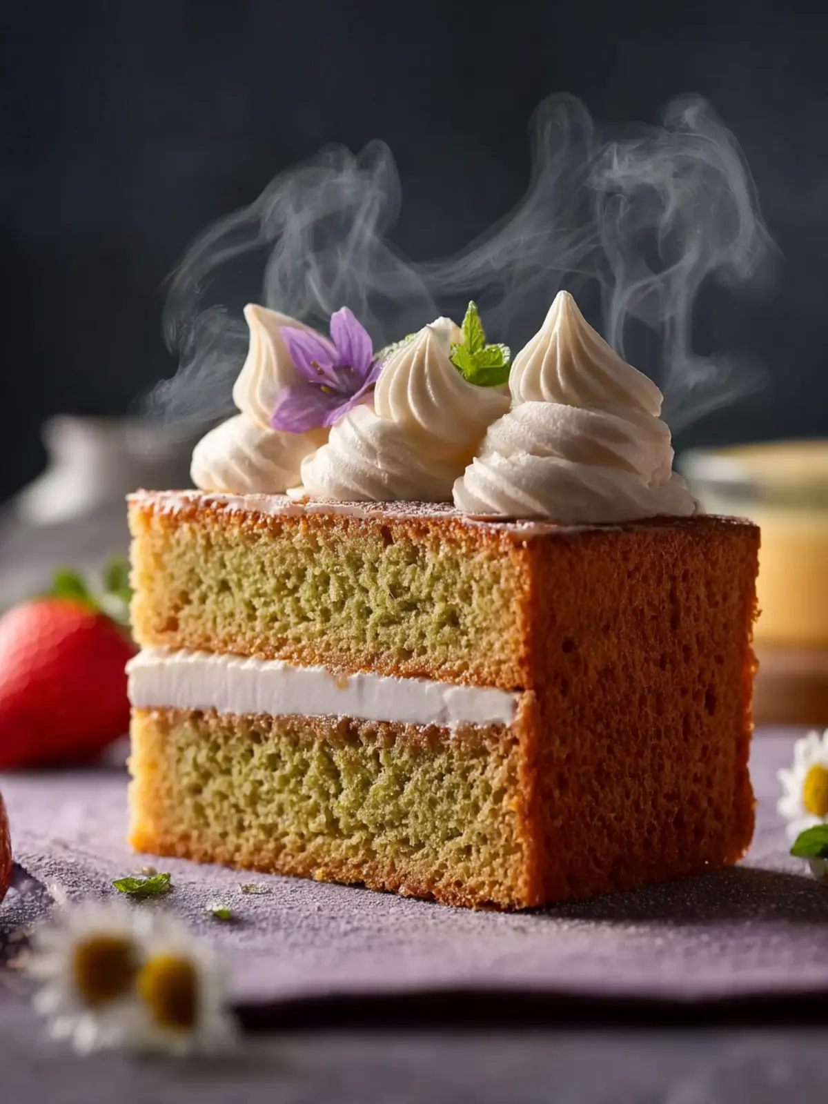 London Fog Cake: Indulgent Bliss in Every Slice 5 London Fog Cake First Image