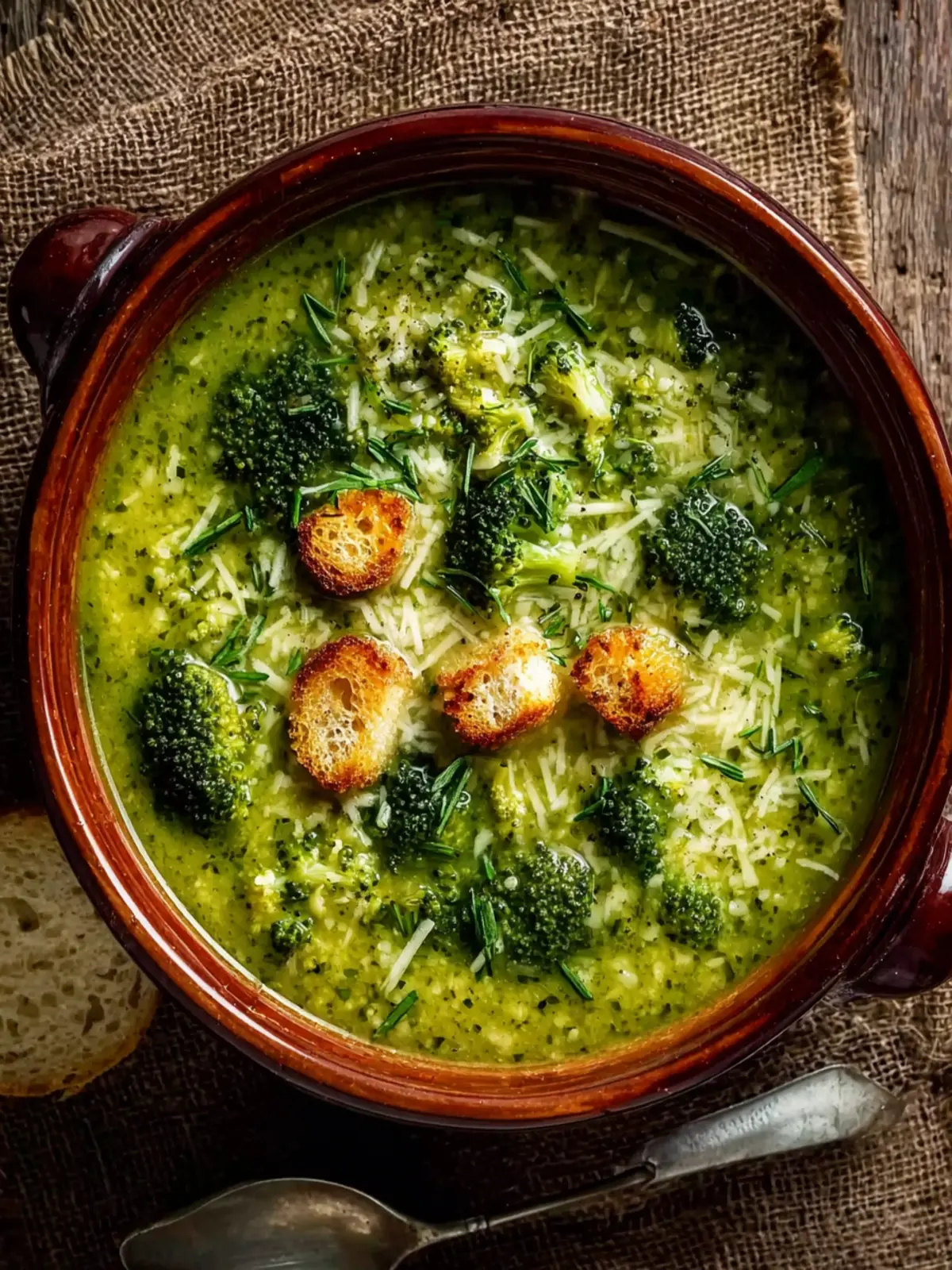 Homemade Italian Broccoli Soup: Rich, Creamy Comfort in a Bowl 8