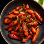 Sticky Asian-Style Glazed Carrots with Ginger, Garlic, and Soy First Image