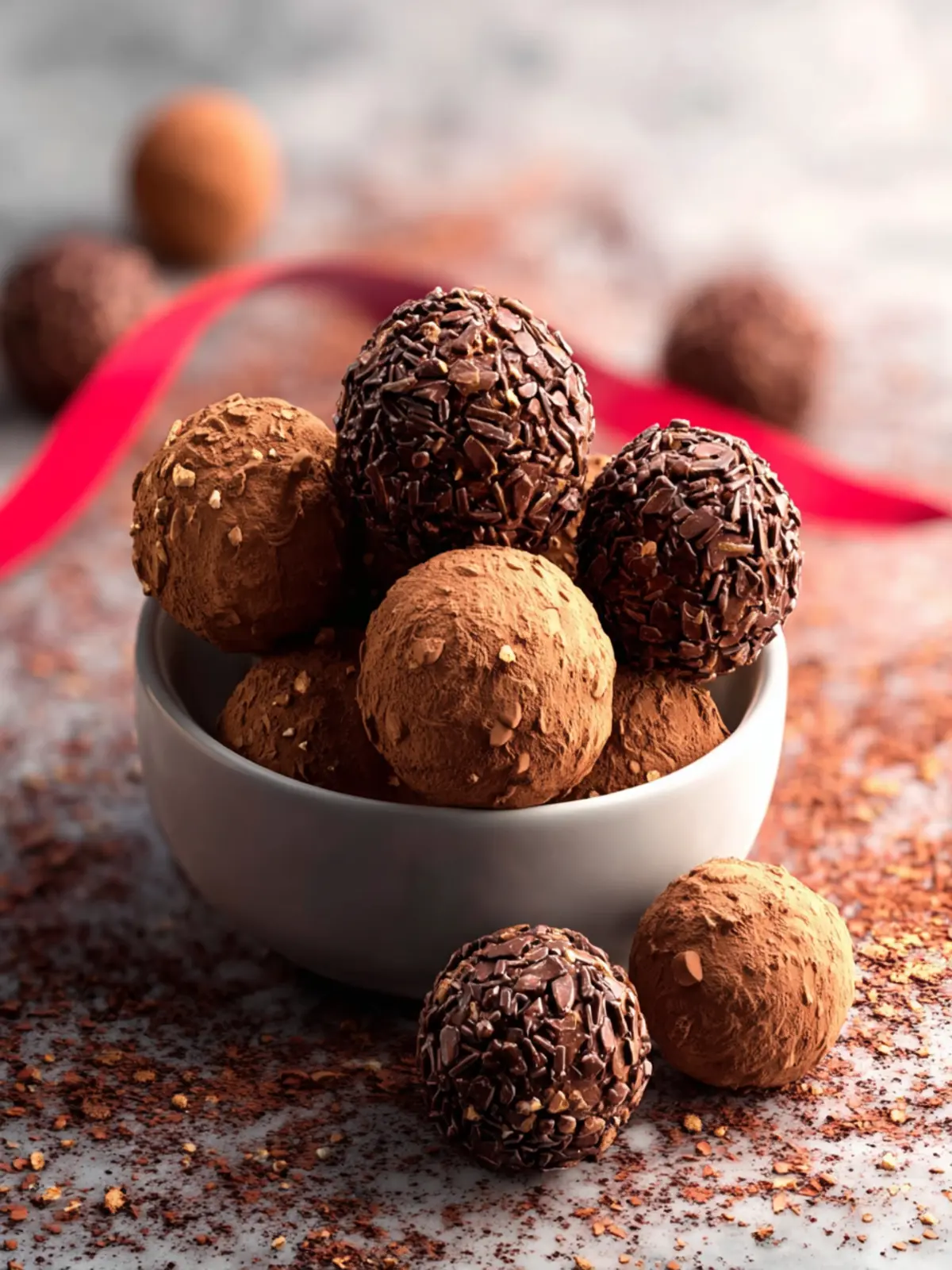 Homemade Chocolate Truffles First Image