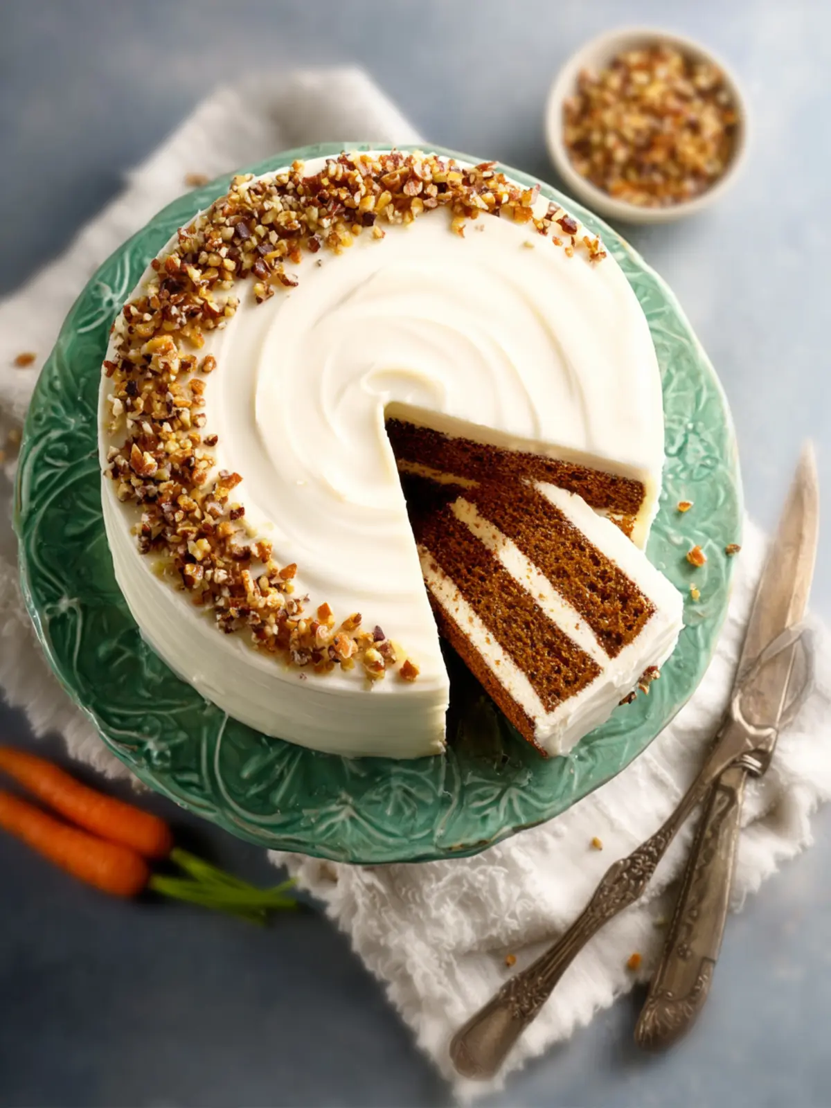 Carrot Cake with Cream Cheese Frosting: Irresistibly Moist Delight 6 dkdbp4huugsdw35io9hh