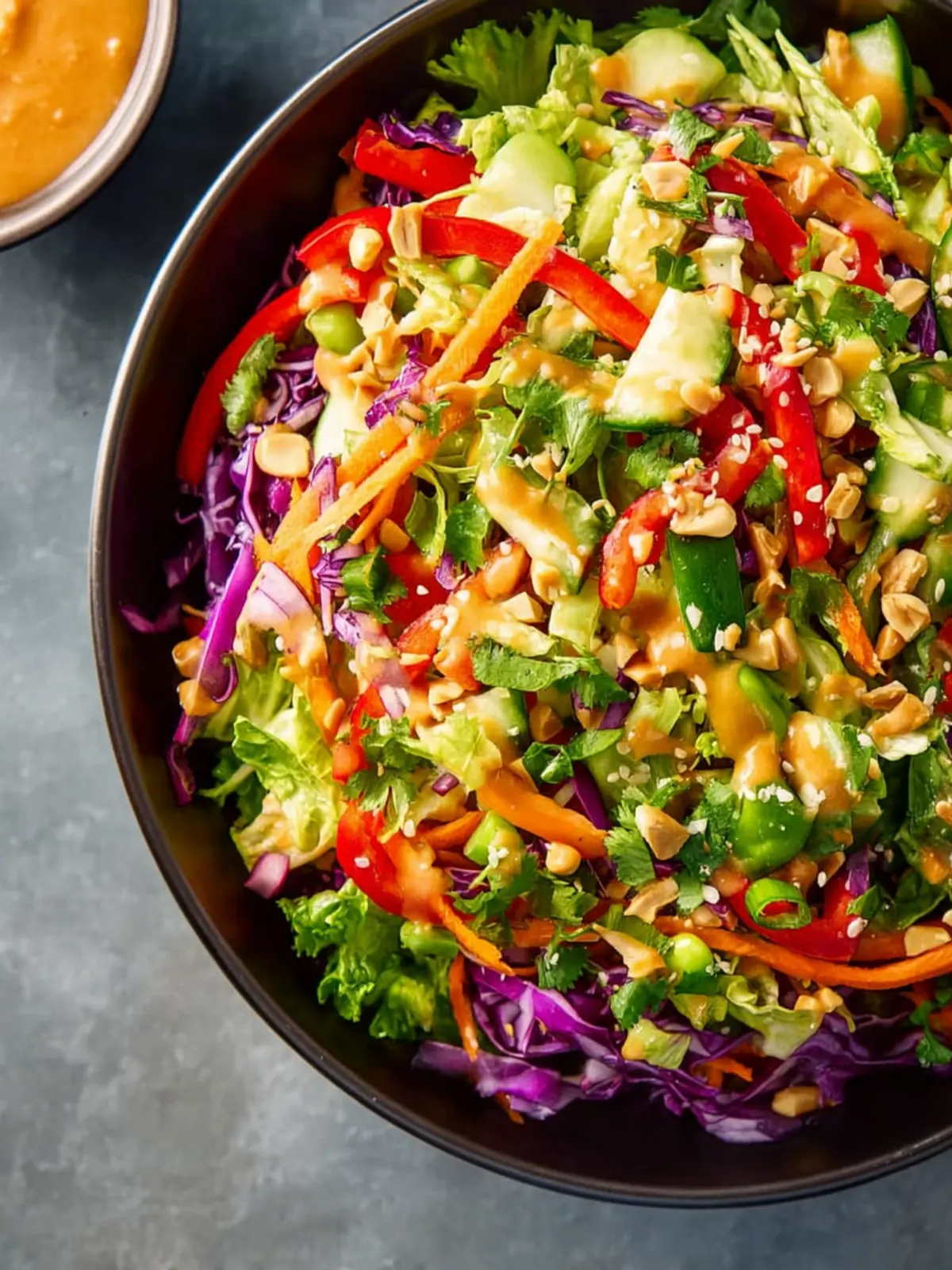 Chopped Thai Salad: Refreshingly Easy with Creamy Peanut Dressing 8