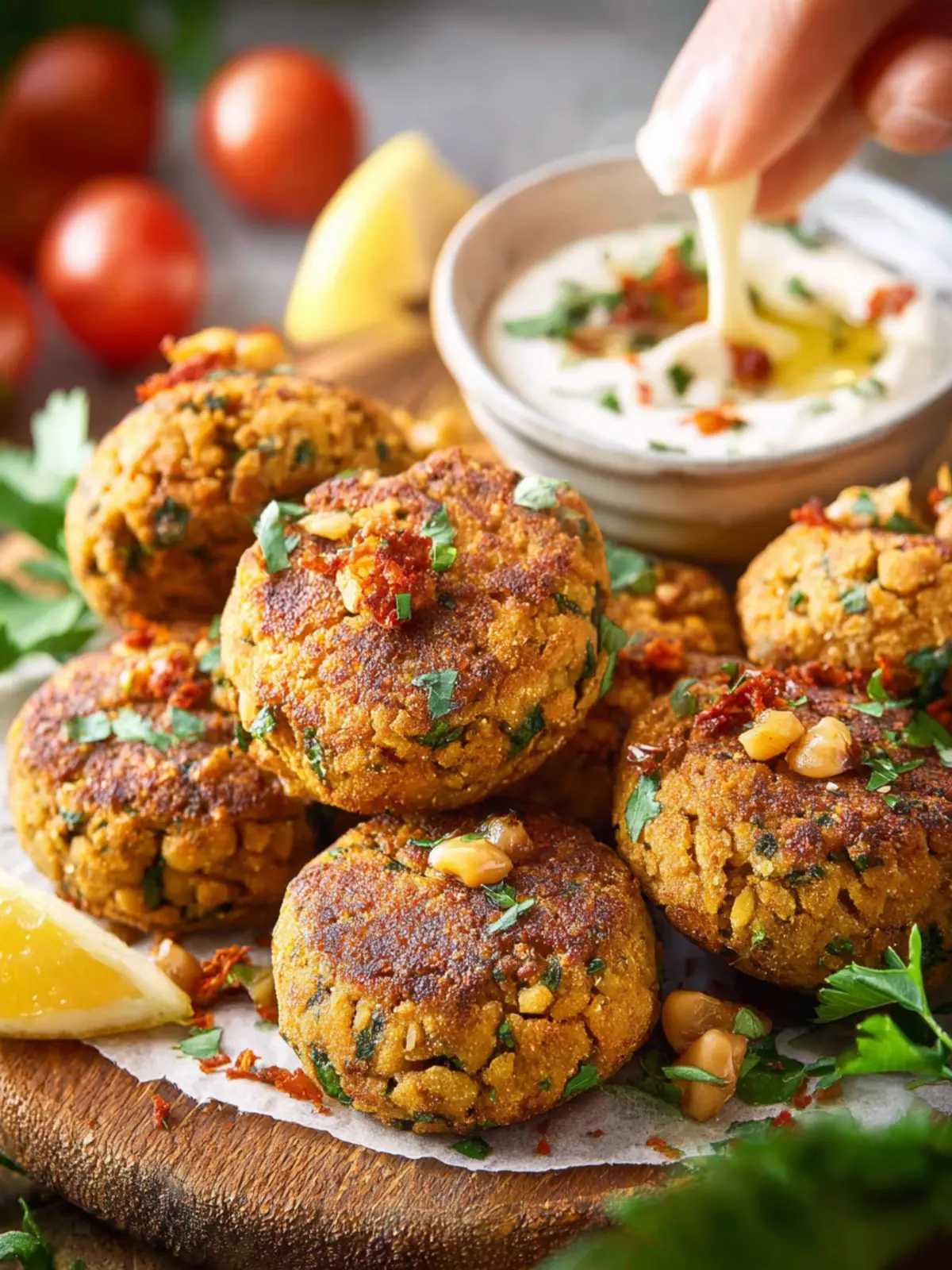 Chickpea Fritters That Are Irresistibly Crunchy & Flavorful 5 Chickpea Fritters First Image