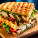 Italian Grilled Chicken Panini Sandwich First Image