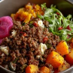 Savory Ground Beef and Butternut Squash Bowls Recipe First Image