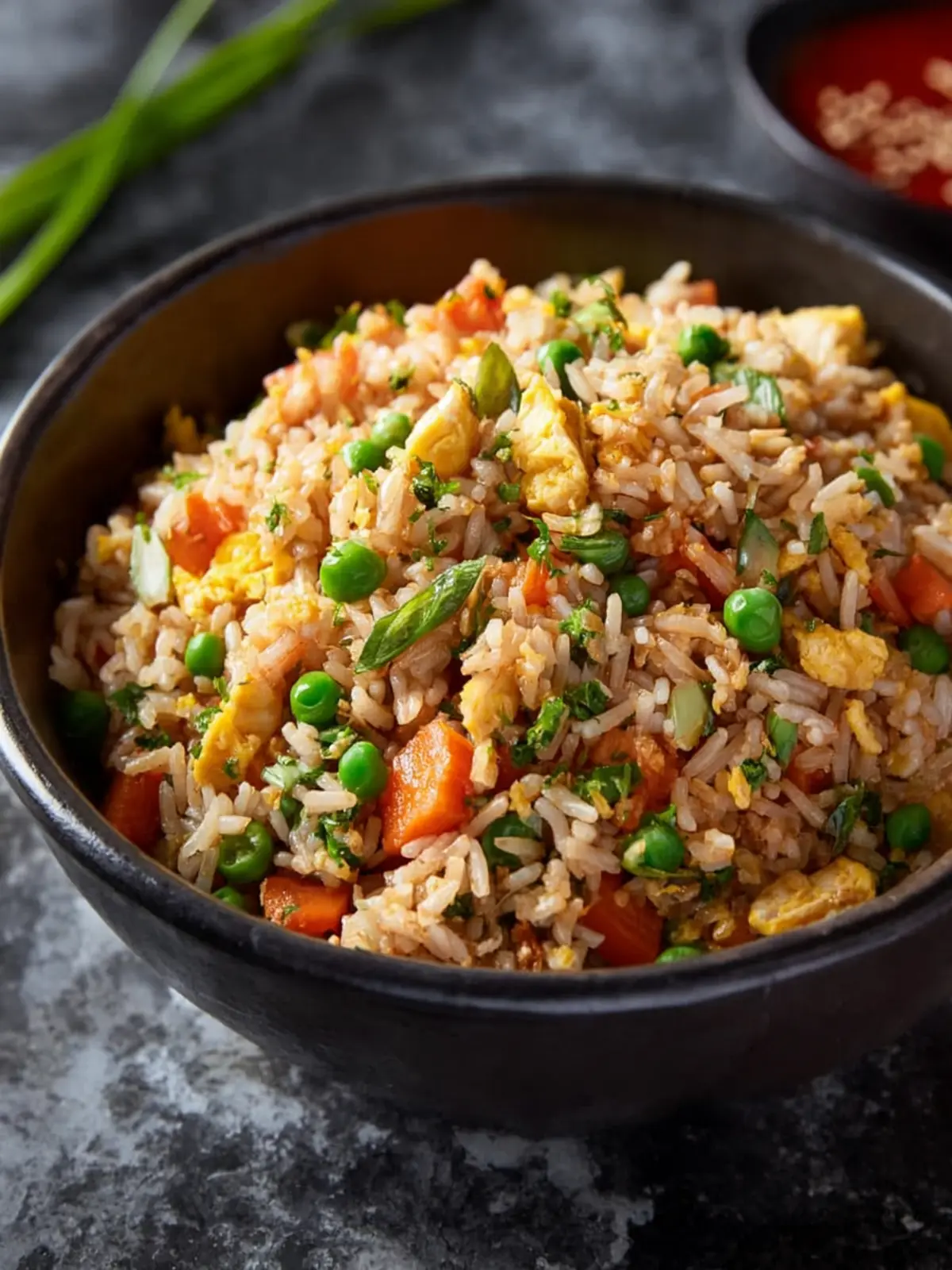 Hibachi Fried Rice Recipe (Meatless) First Image