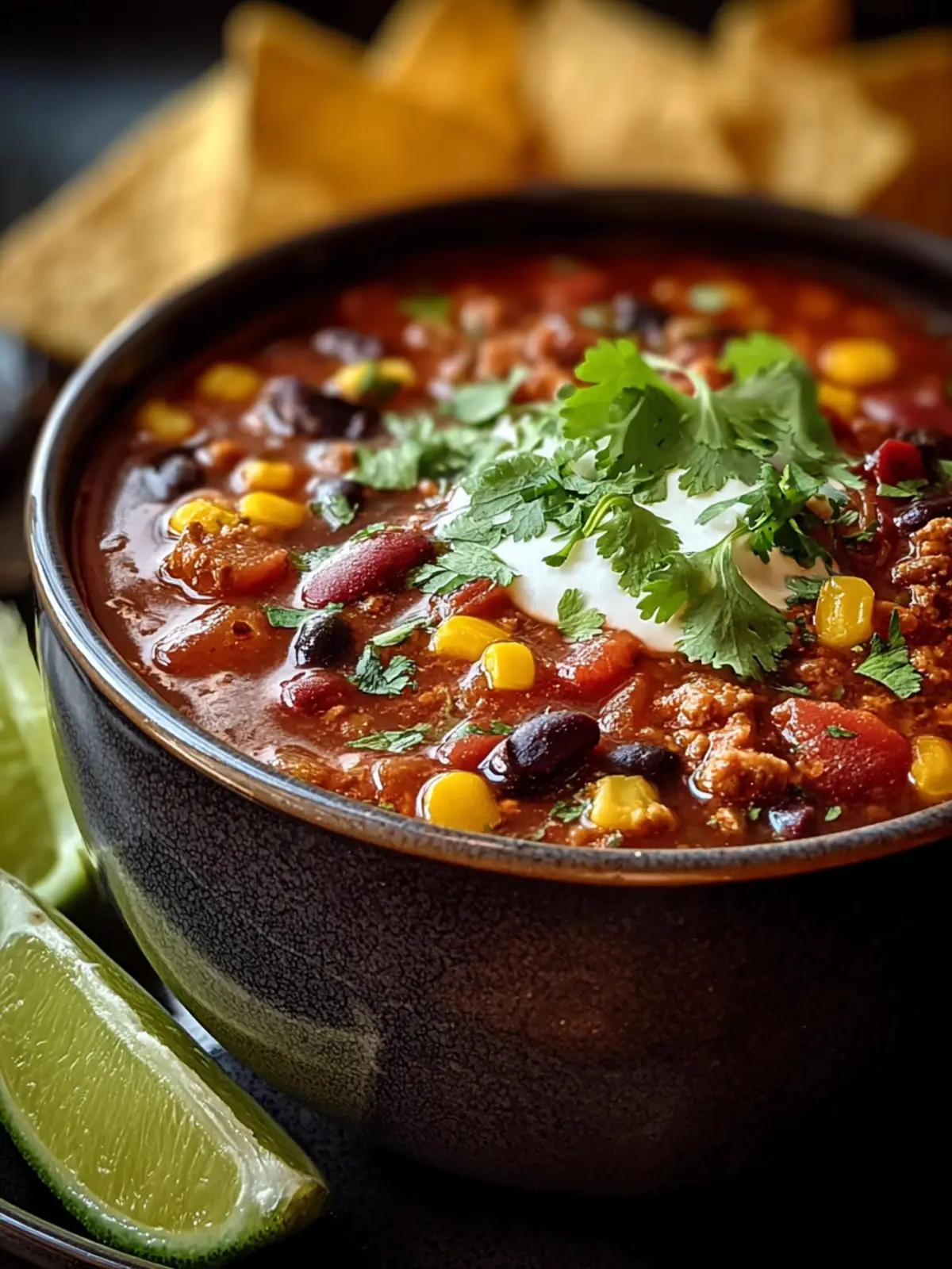 Tex-Mex Taco Soup: The Best Comfort in a Bowl! 5 Tex-Mex Taco Soup First Image
