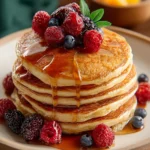 Fluffy Protein Pancakes First Image