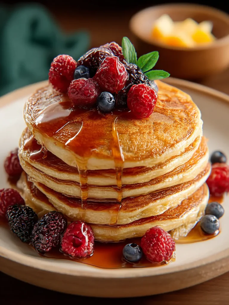 Fluffy Protein Pancakes First Image