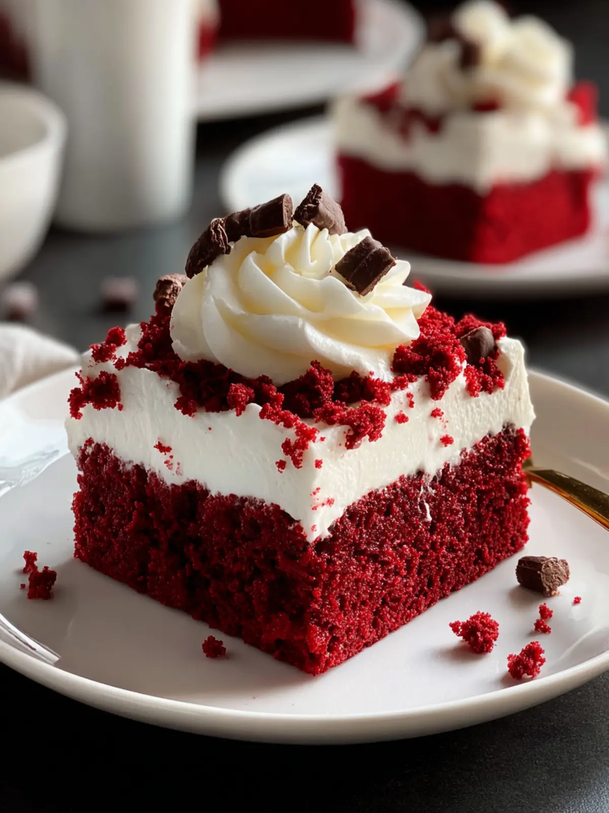 Irresistible Red Velvet Poke Cake Recipe First Image