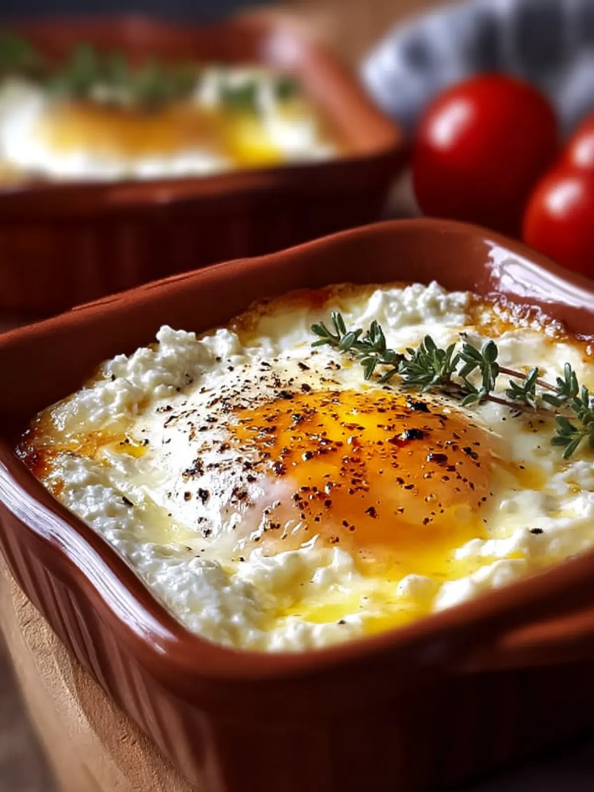 Baked Eggs with Cottage Cheese: The Ultimate Comfort Bake 5 Baked Eggs with Cottage Cheese First Image