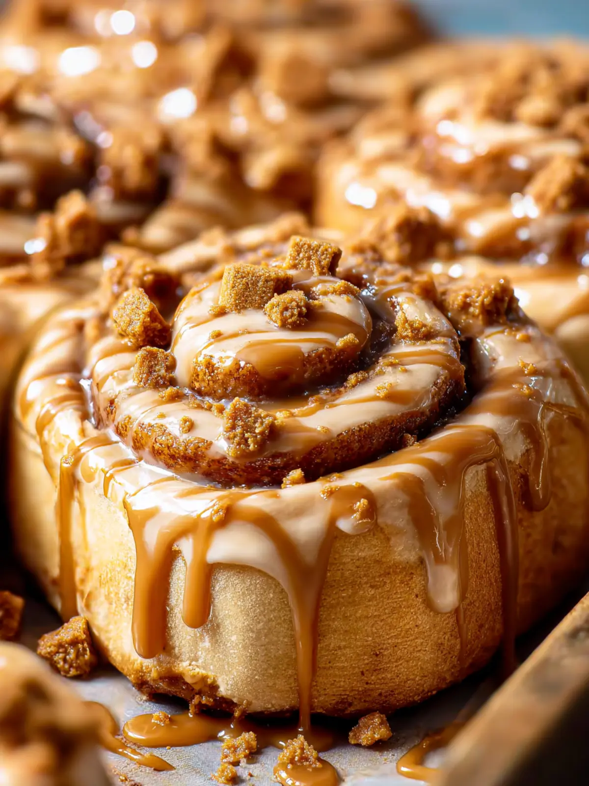 Biscoff Cookie Butter Cinnamon Rolls: Irresistibly Decadent! 5 Biscoff Cookie Butter Cinnamon Rolls First Image