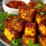 The Best Crispy Air Fryer Tofu First Image