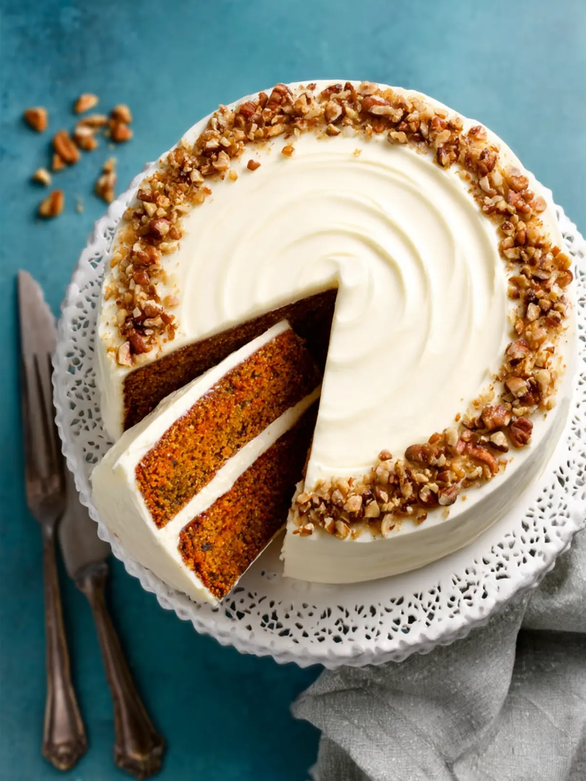 Carrot Cake with Cream Cheese Frosting: Irresistibly Moist Delight 7