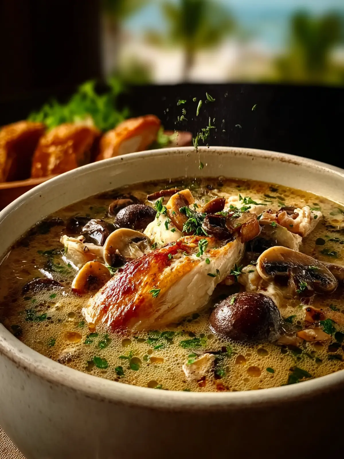 Rotisserie Chicken Mushroom Soup First Image