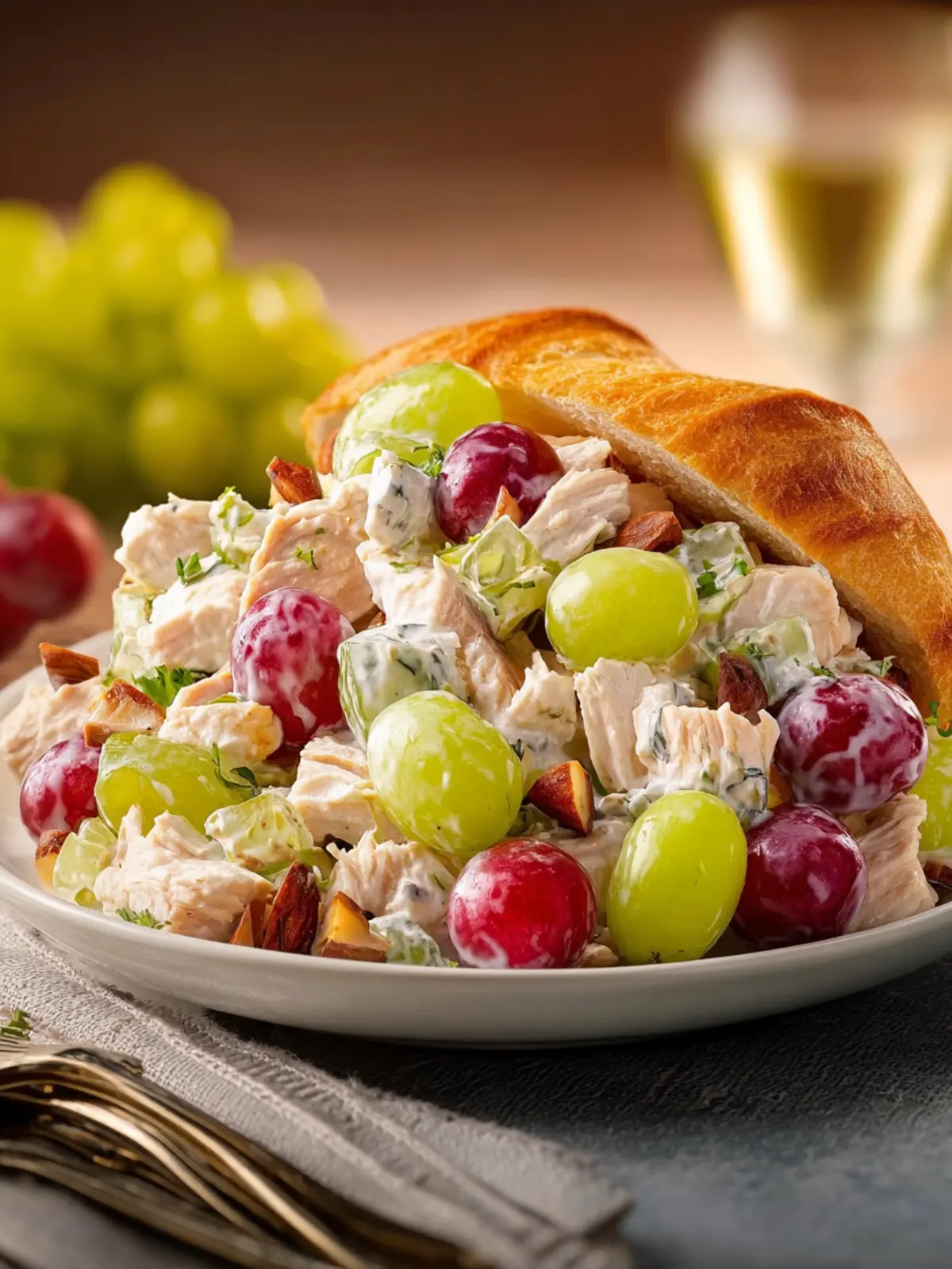 Chicken Salad with Grapes Recipe First Image