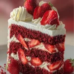 Strawberry Velvet Cake First Image