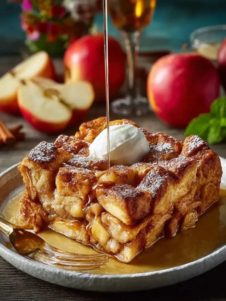 Apple Cinnamon French Toast Bake First Image