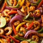Sheet Pan Shrimp Fajitas First Image